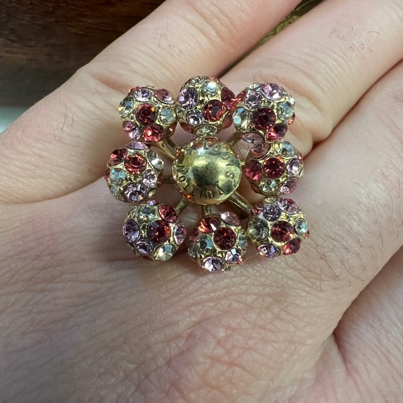 Louis Vuitton Mille et Nuit Crystal Cocktail Ring - Picture 1 of 8
